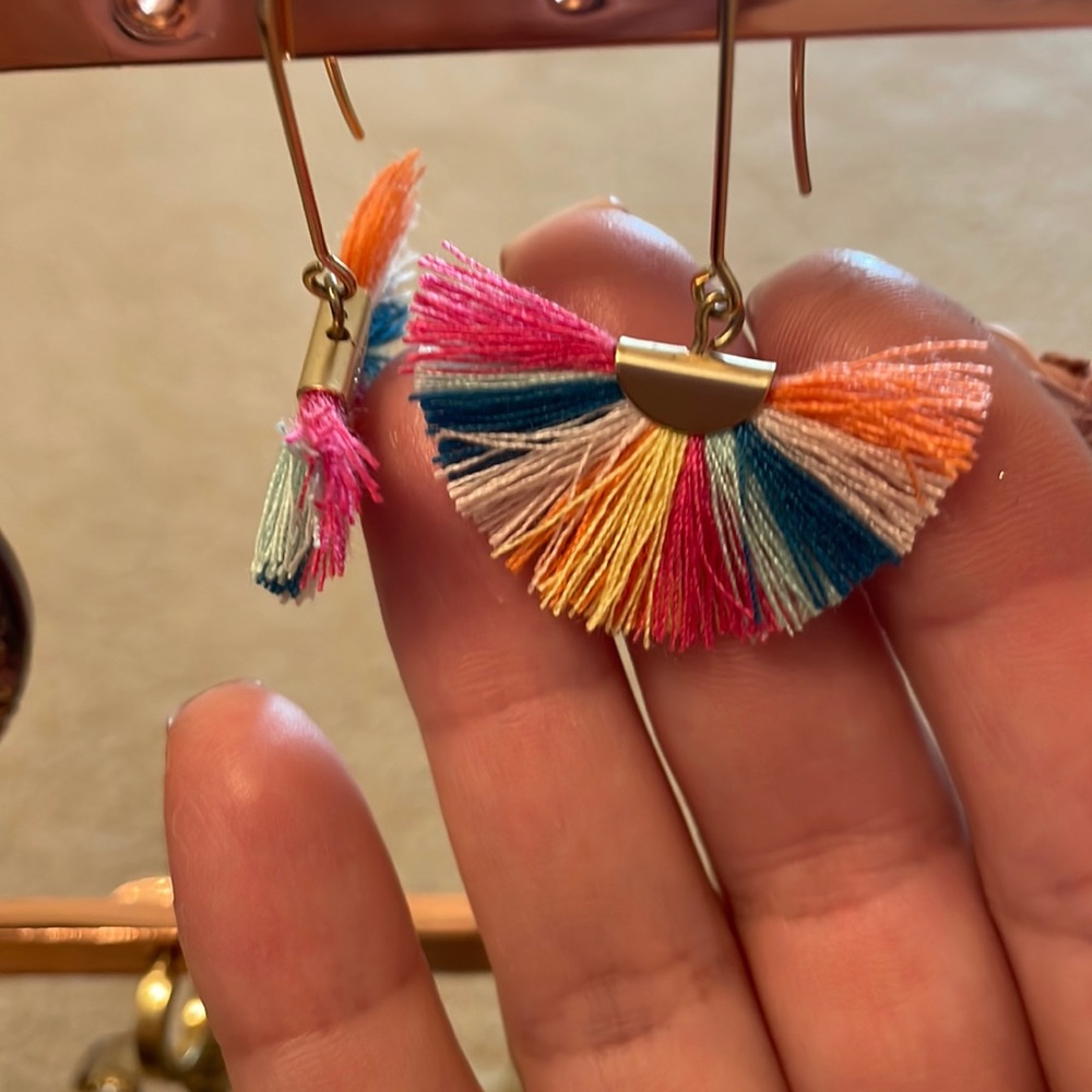 Stella & Dot Coco Statement Earrings - Retired and never worn.